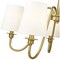 Z-Lite Gianna Chandelier, 5-Light, 26 In.W x 15.75 In.H, Modern Gold/White 7509-5-26MGLD - alternate 5